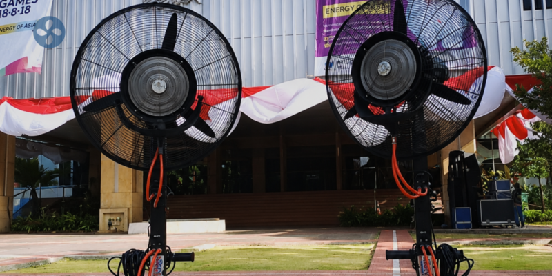 Rental Misty Fan Terpercaya di Jakarta Barat untuk HUT RI 17 Agustus by Barokah Rental sewakipasair.com